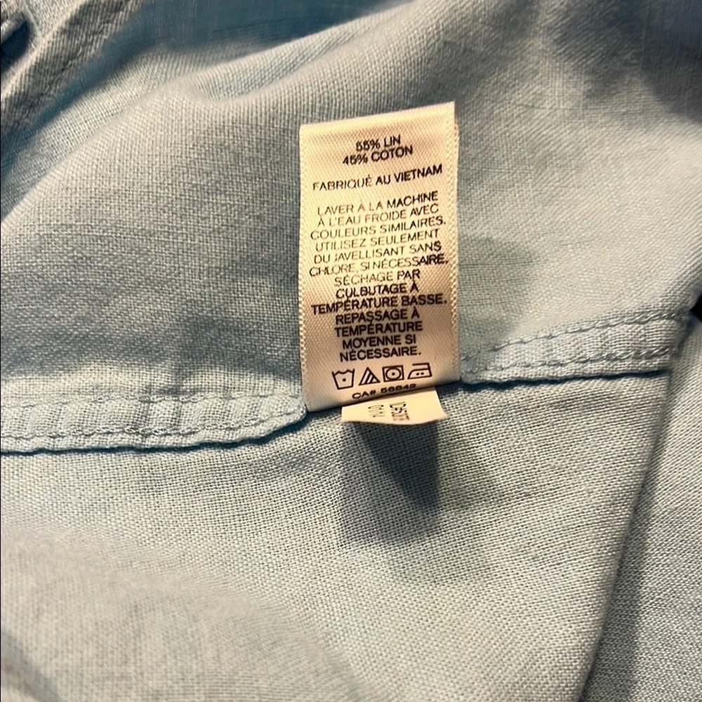 Express Men's  Light Blue Shirt Size Small - Picture 11 of 11